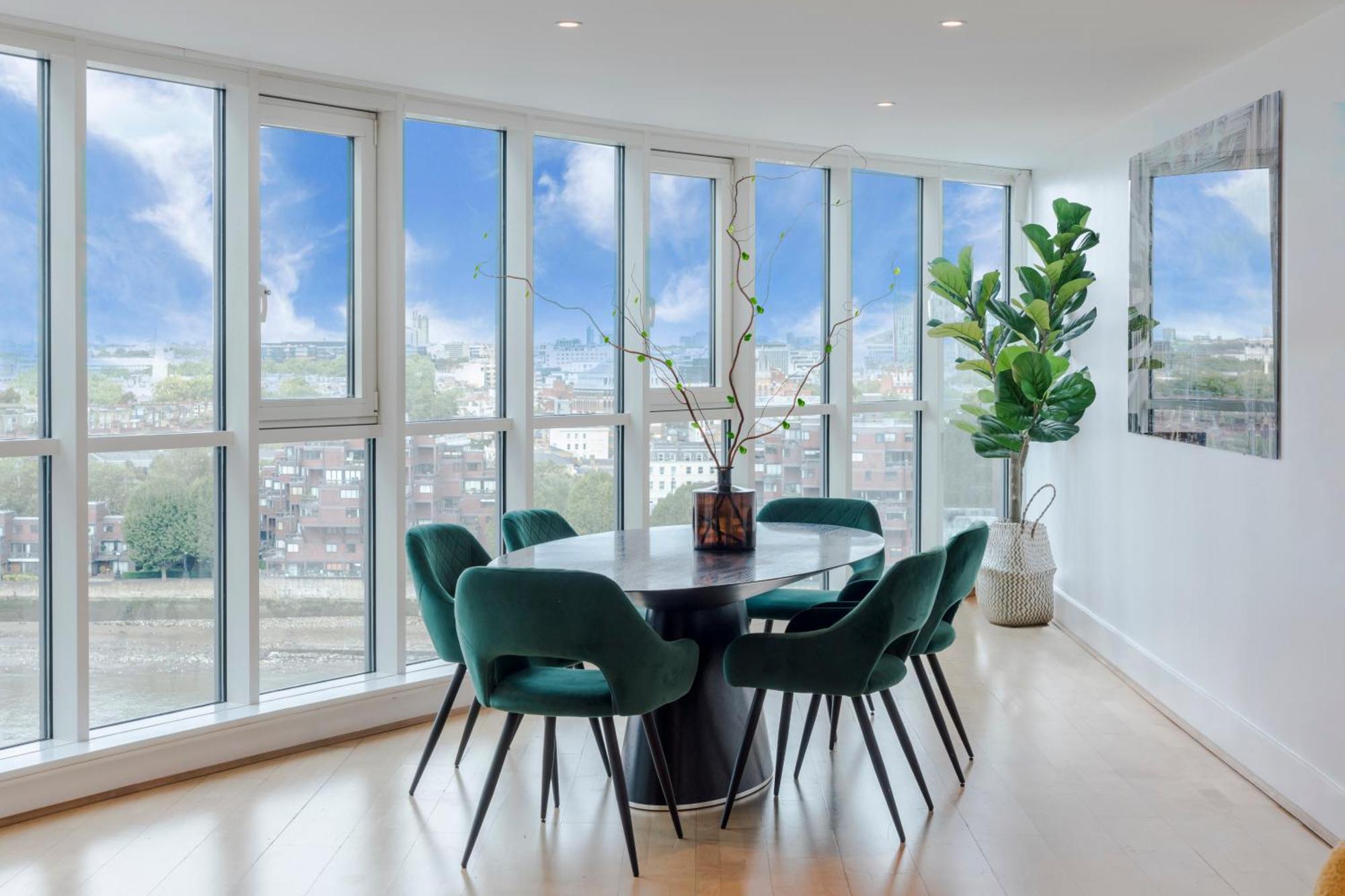 Best Thames View In Town! Large Luxxe Nomad Design Family Home London Exteriör bild