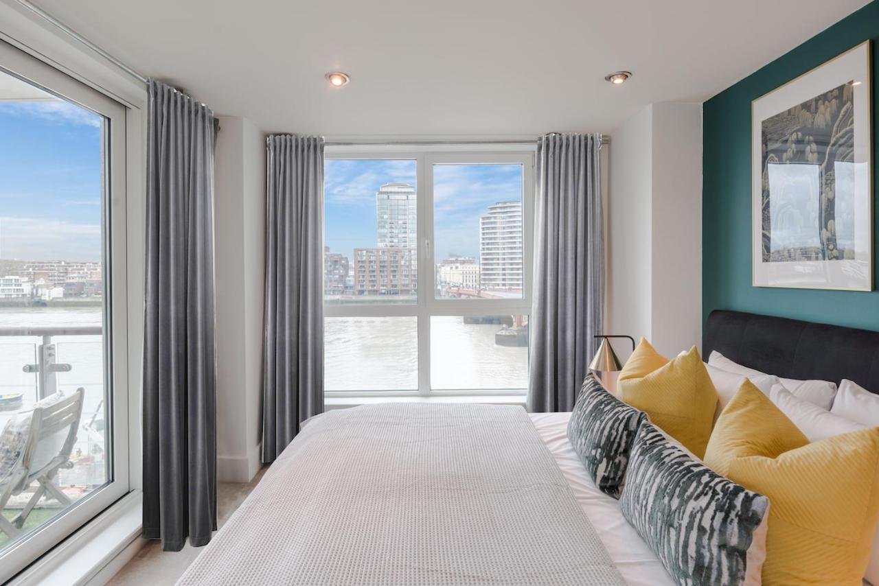 Best Thames View In Town! Large Luxxe Nomad Design Family Home London Exteriör bild